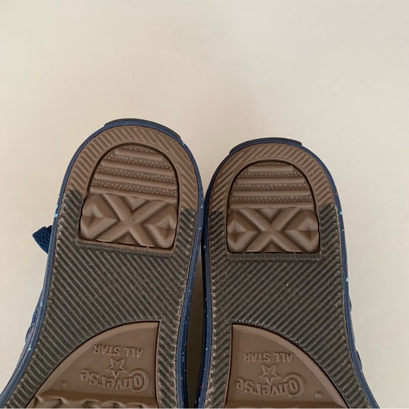 Converse Boys CHUCK TAYLOR LOW TOP Fabric Low Top Sneakers MultiColor US 13 M - Picture 5 of 9